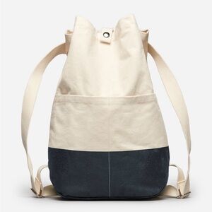 ISO EVERLANE THE BEACH CANVAS BACKPACK